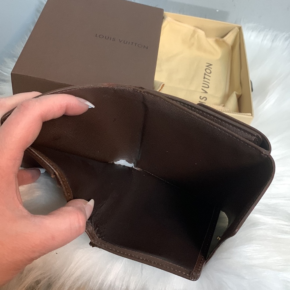 2008 authentic Louis Vuitton Elise compact wallet with box and dustbag - Picture 8 of 15